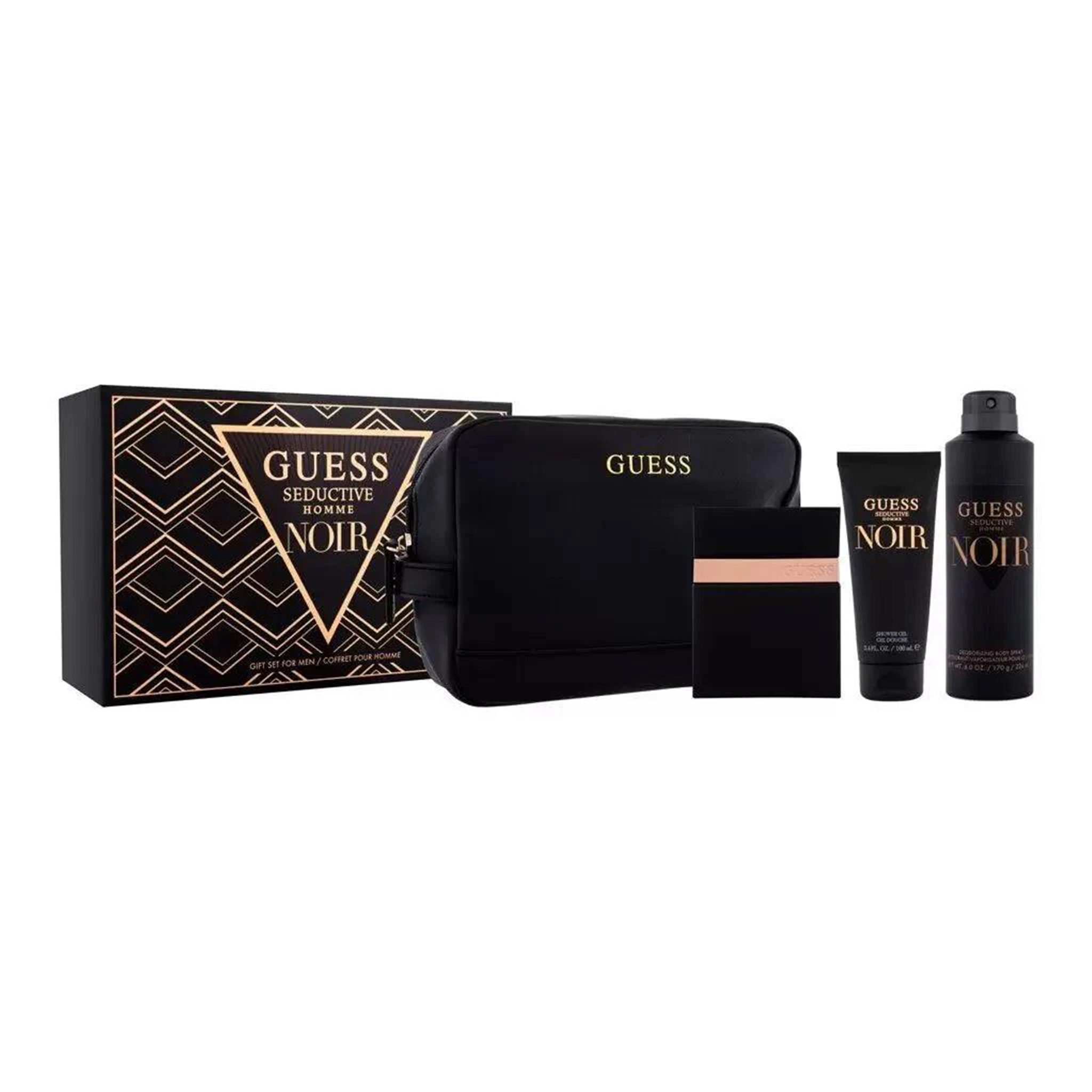 Guess Seductive Homme Noir 4pcs